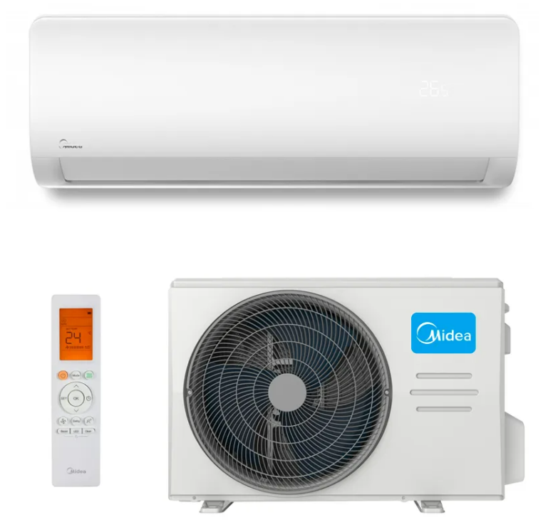 Midea sieninis šilumos siurblys XTREME SAVE MSAGBU-09HRFN8-QRD1GW(GA) + MOX230-09HFN8-QRD6GW 2,6/2,93 kW nuotrauka